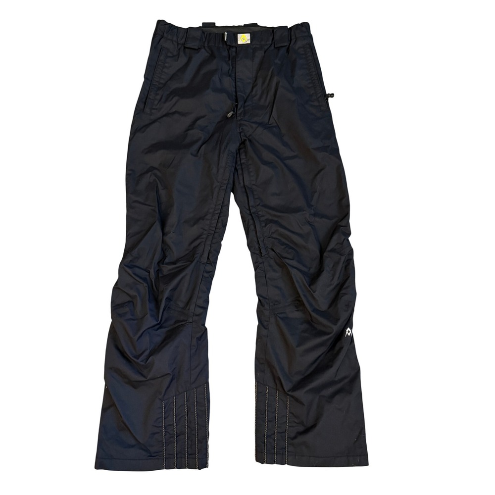 Volkl Ski Pants Mens Large Black Excellent Insulated Snowboard Trousers‎